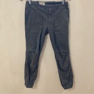 Nili Lotan Women's Cargo Pants in Dark Gray